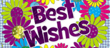 Best Wishes Glitter Graphics